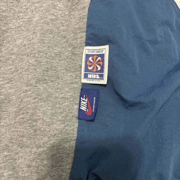 Nike Sportswear Hoodie Mens Small Patchwork Windbreaker CJ2029-091 - Picture 2 of 7